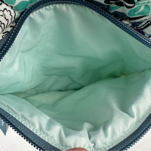 Vera Bradley Floral Backpack - Purple and Teal - Picture 6 of 8